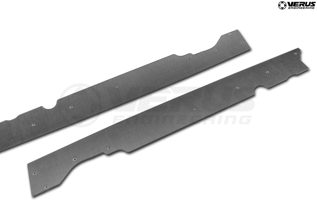 Carbon Polyweave Side Splitter Kit - Corvette Stingray (C8)